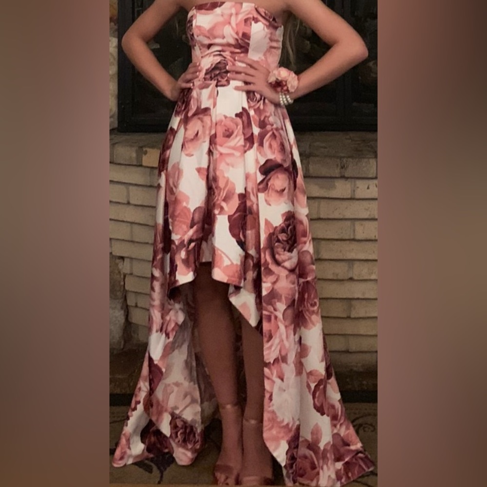 Xtraordinary Semi-Formal High Low Dress